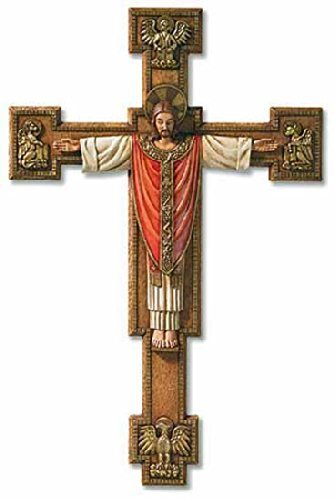 Christus Rex Wall Crucifix Christ the King 13 Inches