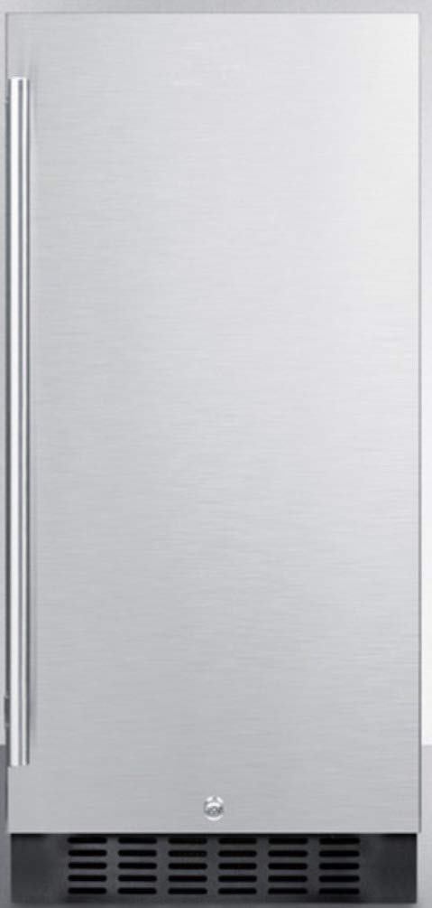 Summit FF1532BCSS Refrigerator, Stainless Steel