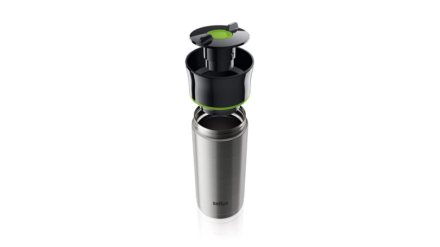 Braun Thermal Travel Coffee Mug, Black