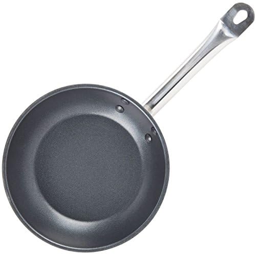 Royal Industries Nonstick Fry Pan 8'', Induction Pan Nonstick Frying Skillet Wok Stir Fry Pan Stainless Steel Egg Pan, Riveted-O