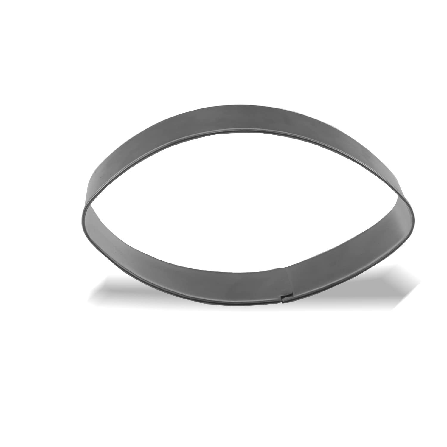 Keewah Football Cookie Cutter, 4 X 2.2 Inch, Stainless Steel