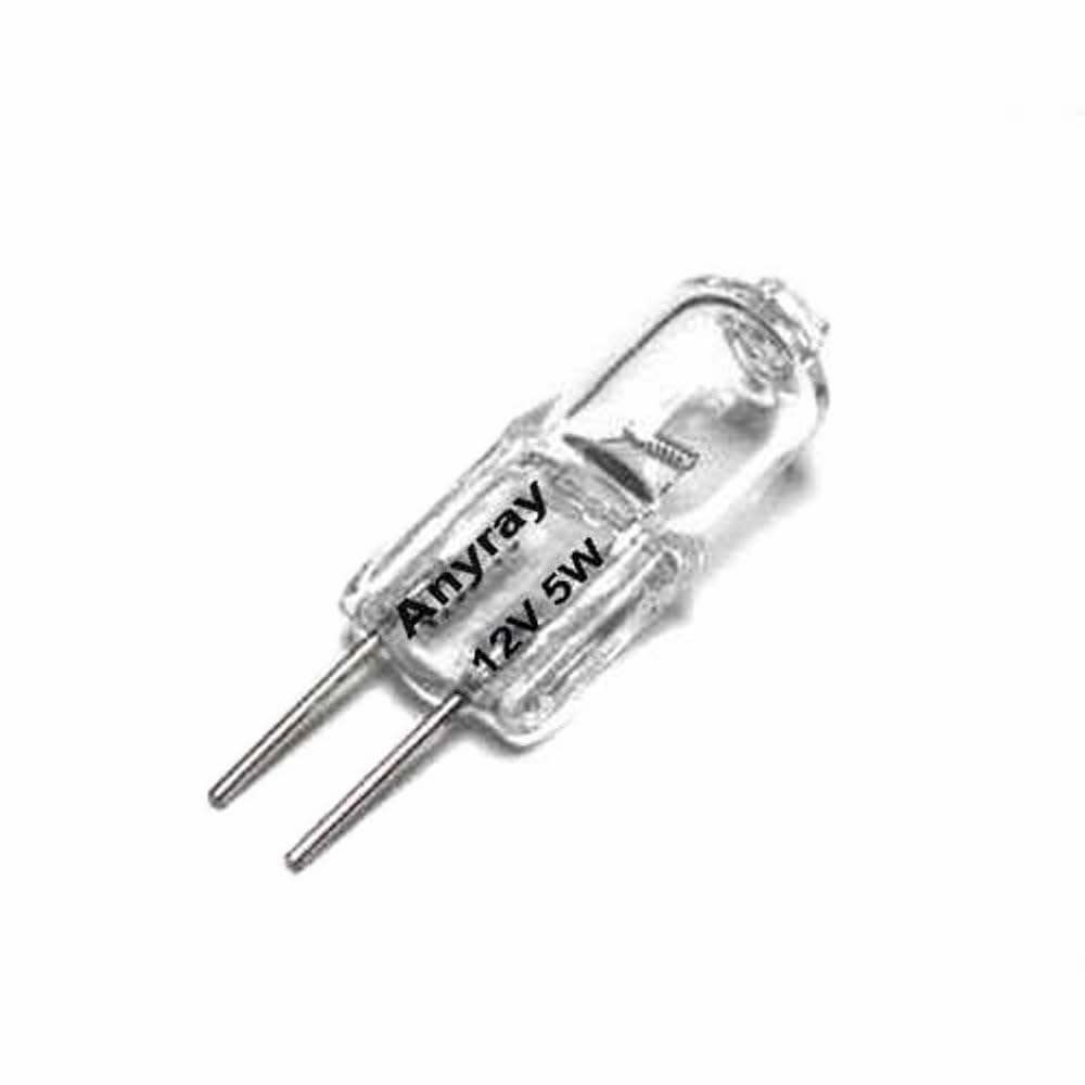 Anyray (5)-Pack Replacement Halogen Bulb For Microwave Kitchenaid Oven 4452164 5 Watts 12-Volts