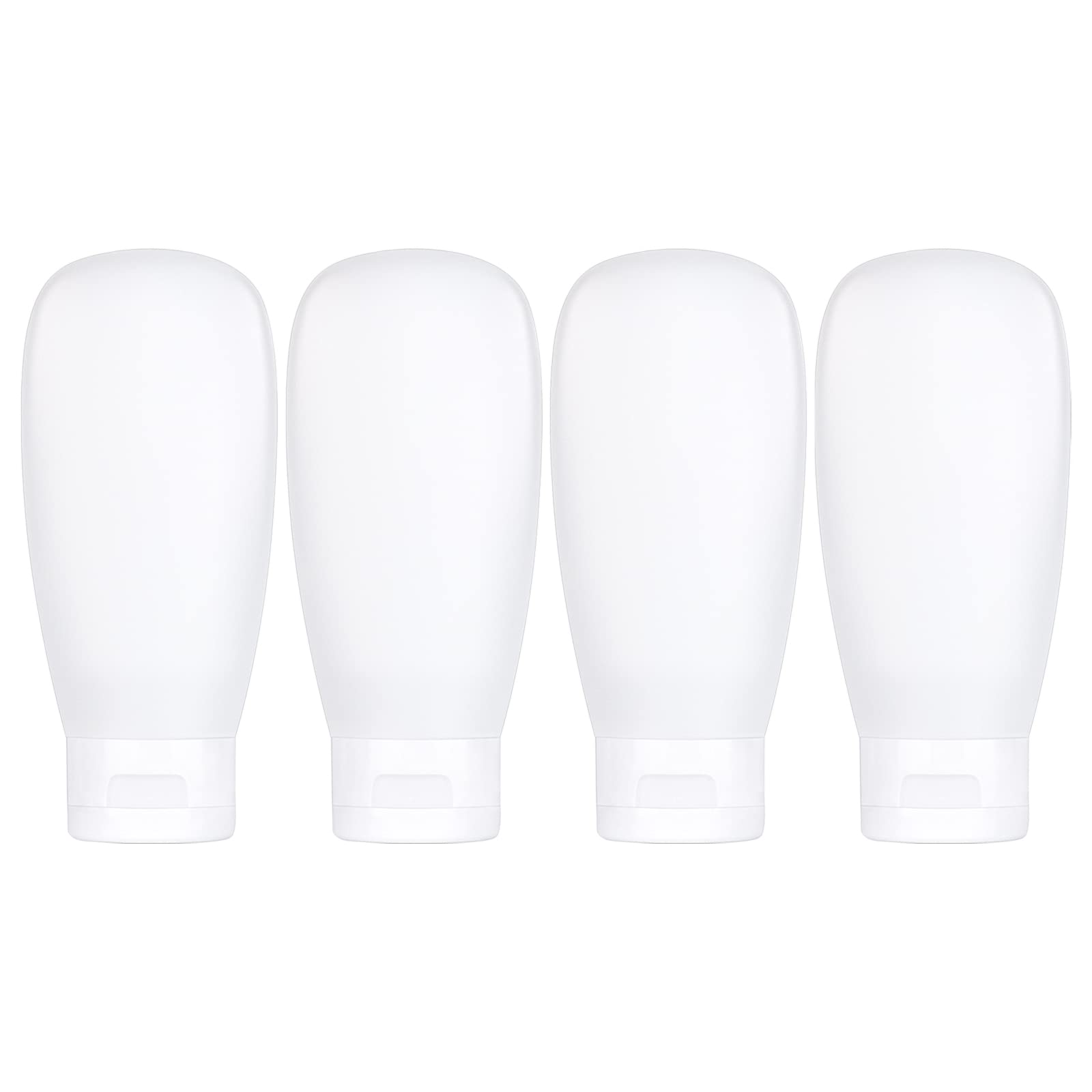 Tsa Approved Travel Bottles Set For Toiletries Travel Size Containers Kit 4 Pack Portable Leak Proof Refillable Squeeze Cosmetic