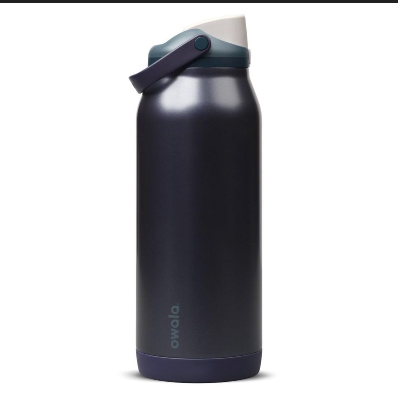 Owala FreeSip 64 fl oz Stainless Steel Water Bottle Blue Steel
