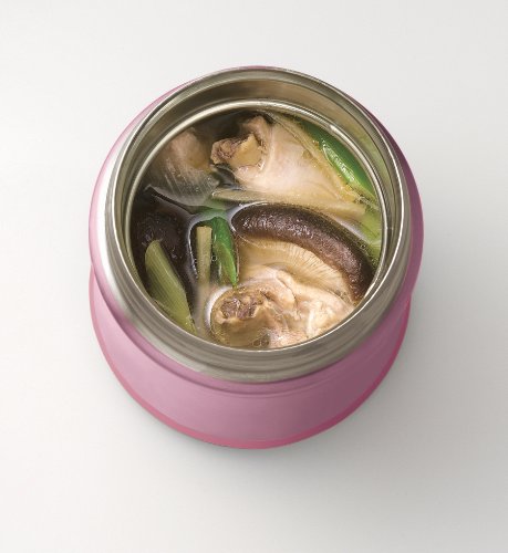 Zojirushi Stainless Steel Food Jar, 25-Ounce, Pink