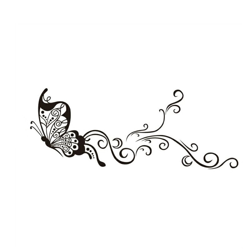 GADGETS WRAP Wall Decal Vinyl Sticker Butterfly Pattern for Office Home Wall Decoration