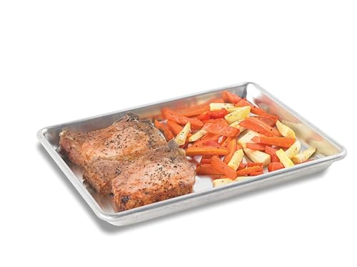 Artisan Professional Classic Aluminum Baking Sheet Pan With Lip, 13 X 9.5-Inch Quarter Sheet