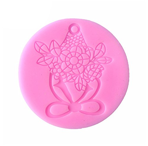 Nema Flower Basket Lace Silicone Mold