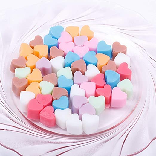 MoldBerry Chocolate Mould Heart Shape Silicone Molds Non-Stick Chocolate Candy Ice Tray Jelly Sweets Molds, DIY Wax Melt Baking