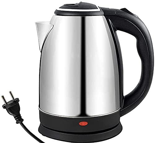 Plenteous Electric Kettle Stainless Steel Water Boiler Heater Auto Shutoff Boil Dry Protection Fast Heating Milk Tea Coffee Make