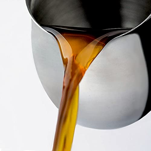 Cuisinox 12 Oz Stainless Steel Turkish Cezve Coffee Pot - Durable, Stylish, Model TUR-128