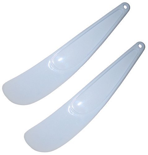 Chef Craft Set Of 2 Viennese Spatula For Spreading, Smoothing, Lifting, Folding, Scraping, Silver