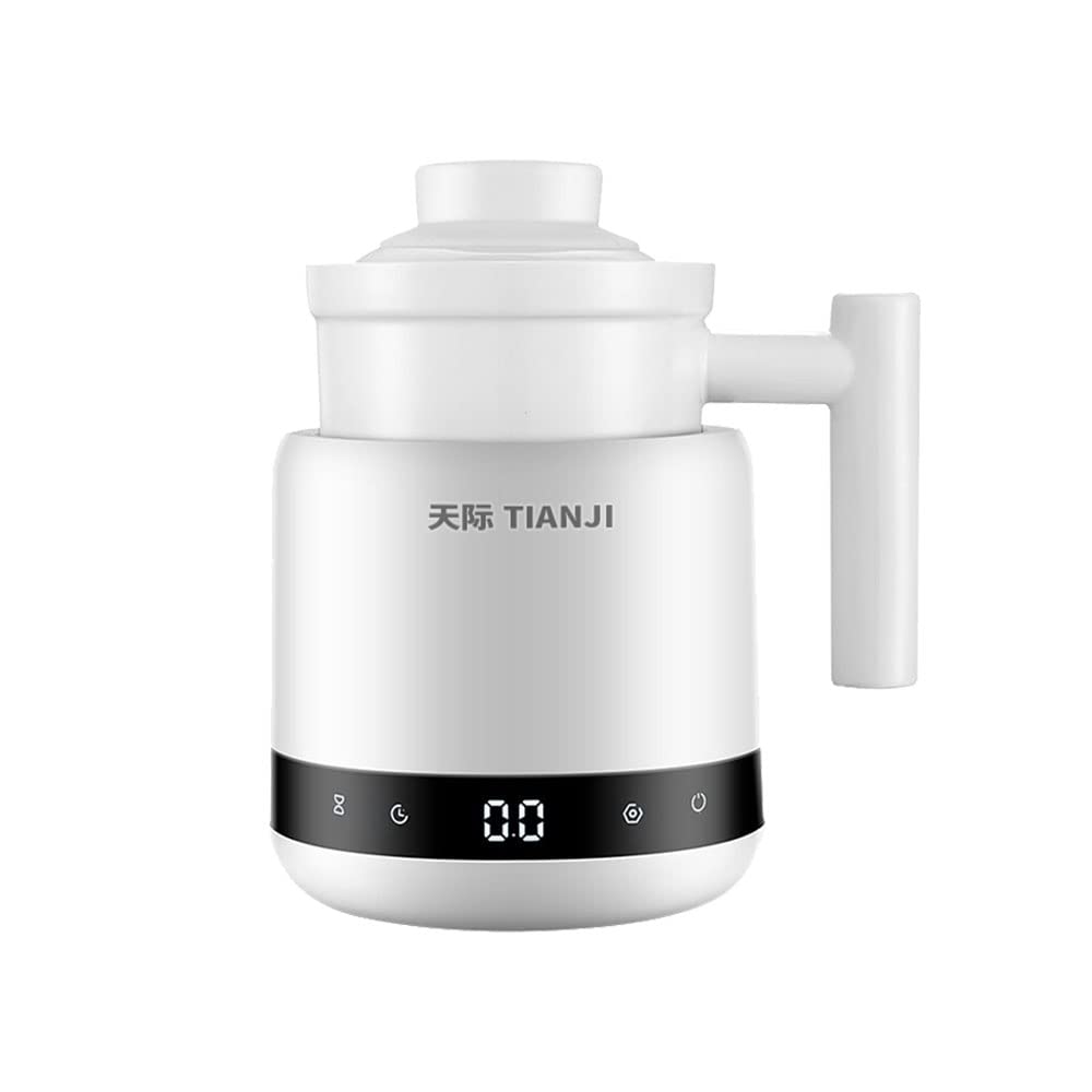 Tianji Dgd06-06Bd Mini Ceramic Electric Stew Health Pot, Smart Appointment Automatic Multi-Function Slow Cooker, 600Ml