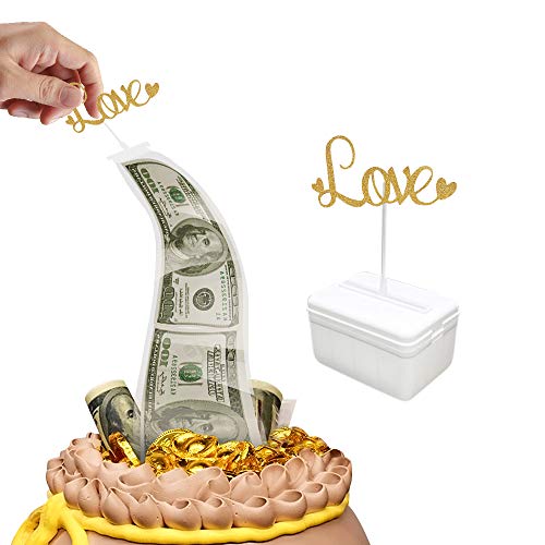 Aprildecember666 Cake Money Box, Money Pulling Cake Making Mold- Small -4.3X3.1X2.7 Inch