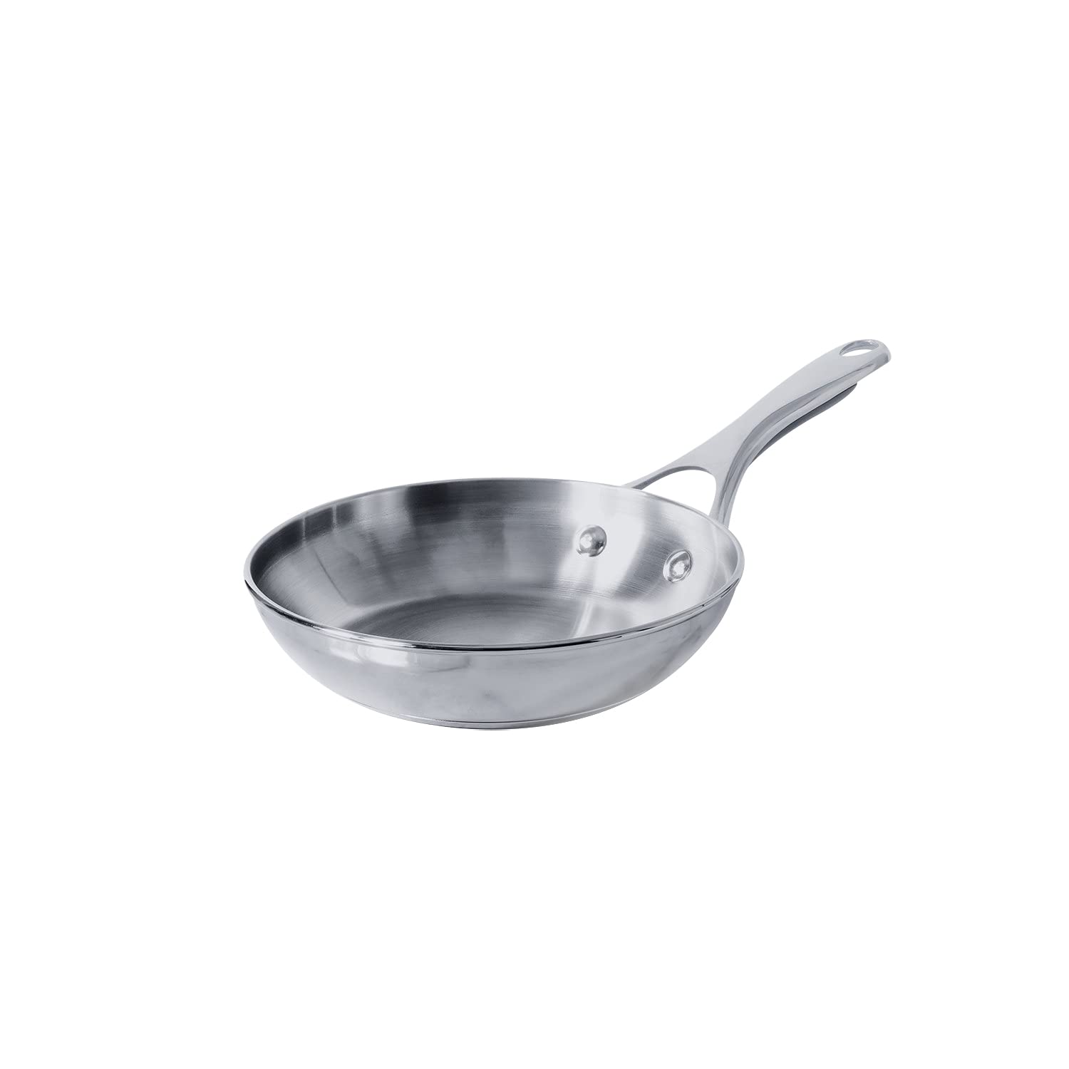 Meyer Select Nickel Free Stainless Steel Frypan | Frying Pan | Steel Small Frying Pan With Triply Base | Stainless Steel Cookwar