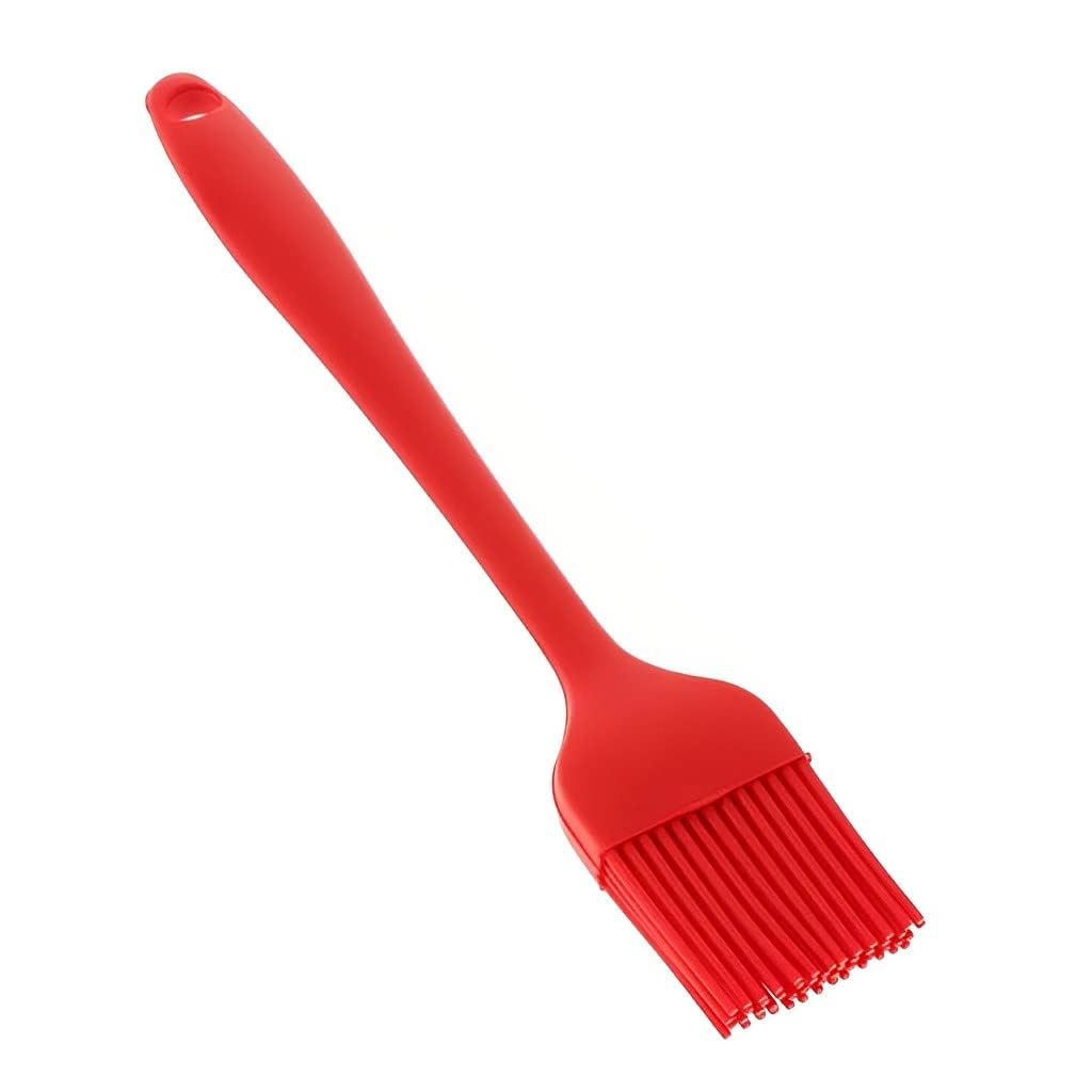 Food Grade Silicone Basting Pastry Brush Heat Resistant Bbq Grill Barbecue Kitchen Baking Oil Brush For Cooking, 10.5 Inch, Larg