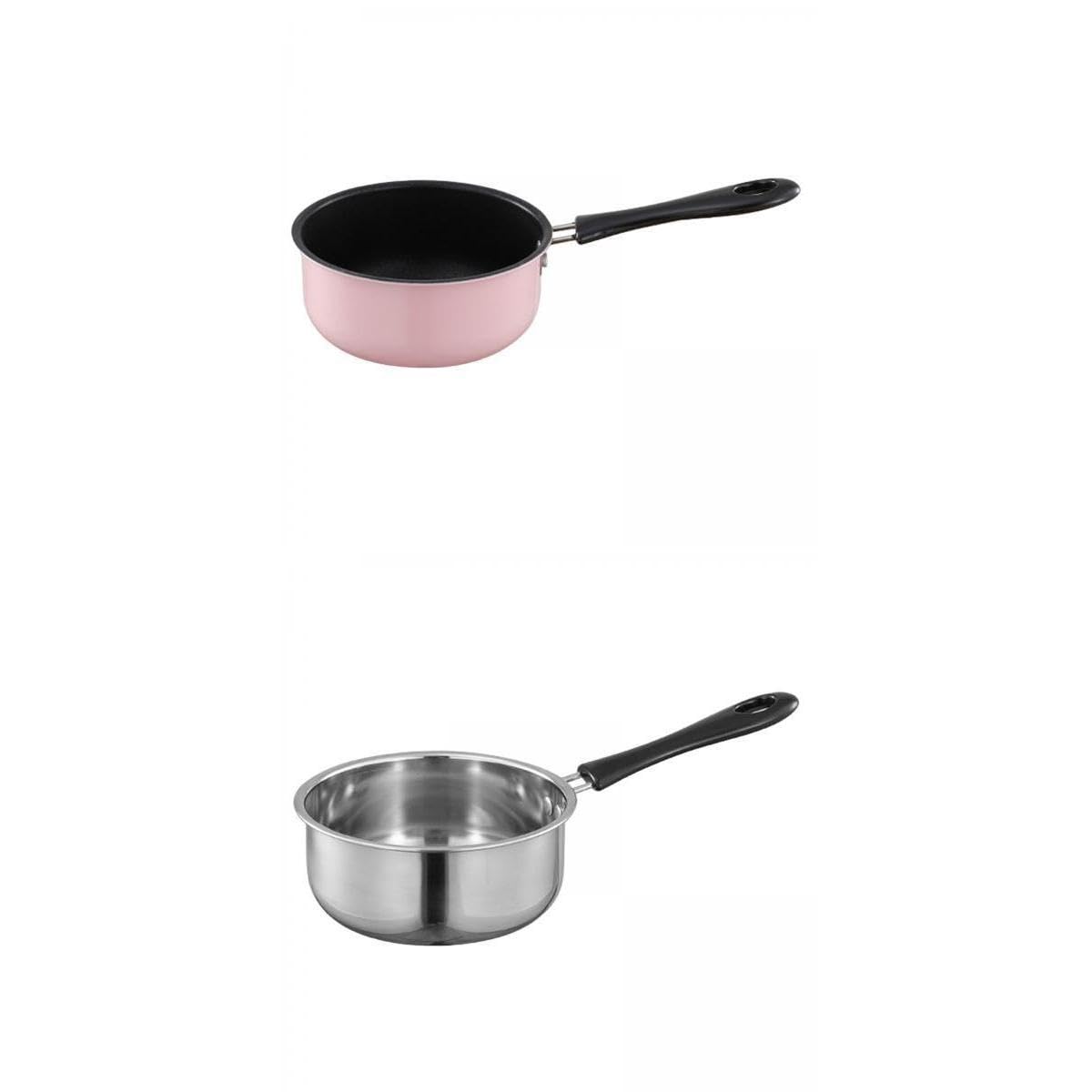 Enakshi Small Saucepan Mini Soup Pot Cookware With Long Handle For Rv Kitchen|Home & Garden