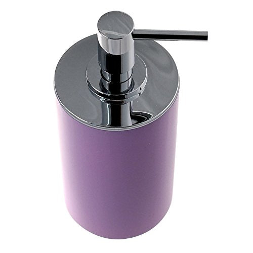 Gedy Yu80-79 Yucca Soap Dispenser, 1.5'' L X 3.32'' W, Ruby, Lilac