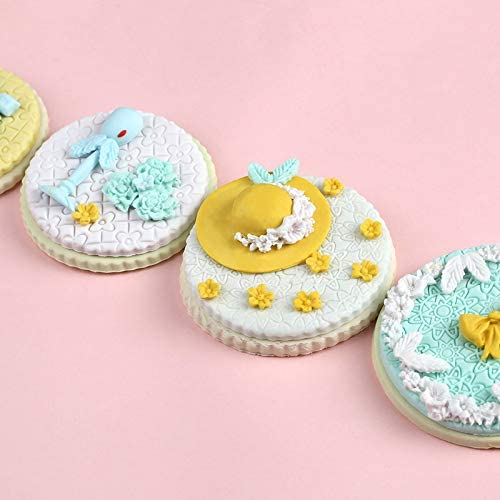 Anyana Sunhat Sugarcraft Silicone Mold Goblet Gumpaste Cake Decorating Bow Fondant Cupcake Decotions Ribbon Girl Beach Summer