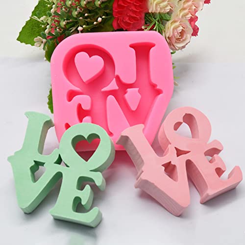 Gulinaza Valentine'S Day Series Love Wing Shape Silicone Molds For Diy Cake Fondant Biscuit Cookies Sugar Pudding Chocolate Hard