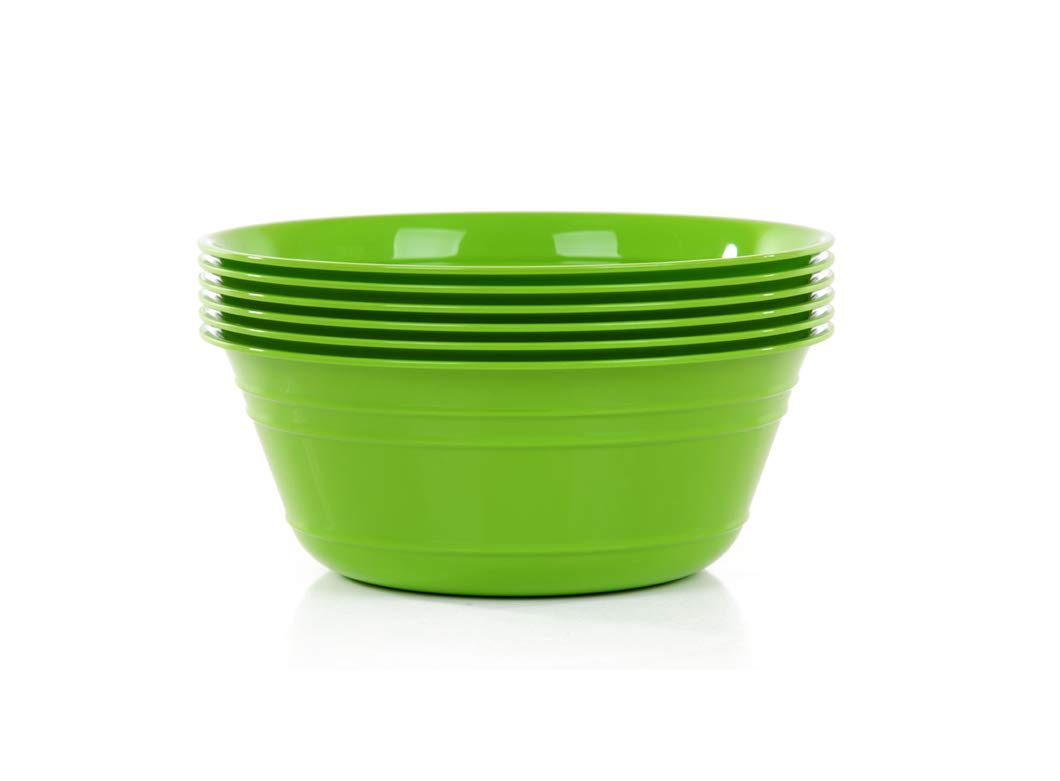 Mintra Home Snack Bowls (Small 6Pk (600Ml), Green)