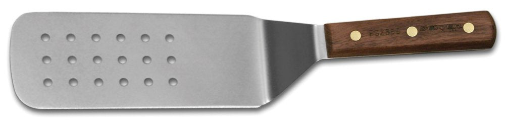 Hic Kitchen Stainless Steel Dexter-Russell Perforated Burger Turner, 8-By-3, Natural