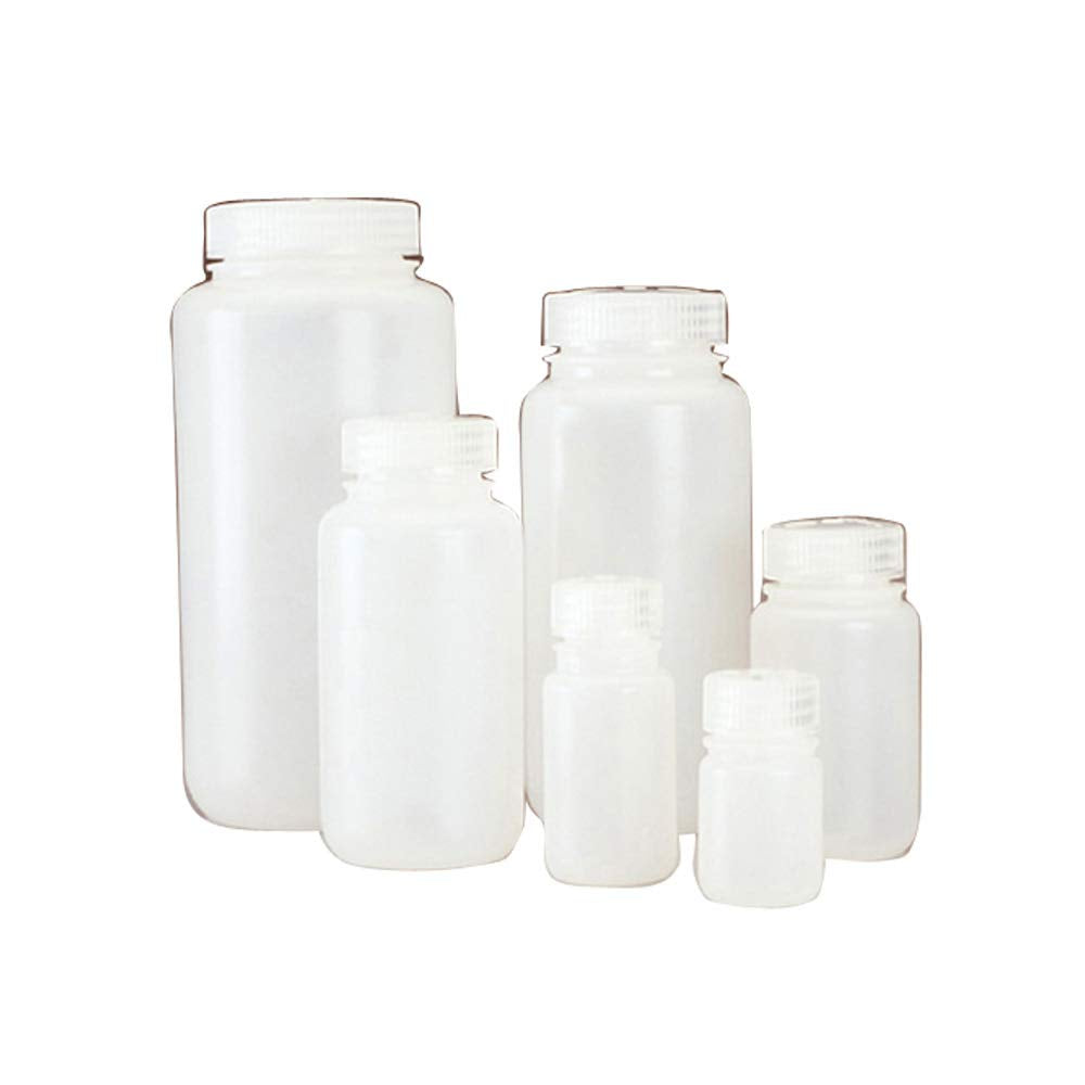 Nalgene 2105-0016 Polypropylene Copolymer Lab Quality Wide Mouth Bottle With Polypropylene Screw Type Closure, 500Ml Capacity (C