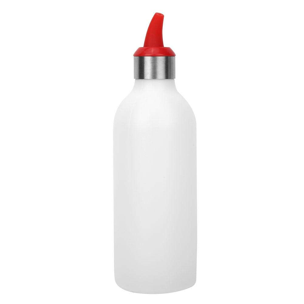Topincn 1Pcs 450Ml Condiment Squeeze Seasoning Bottle For Sauce, Paint, Oil,Condiments,Salad Dressings-Food Grade & Reusable(Red