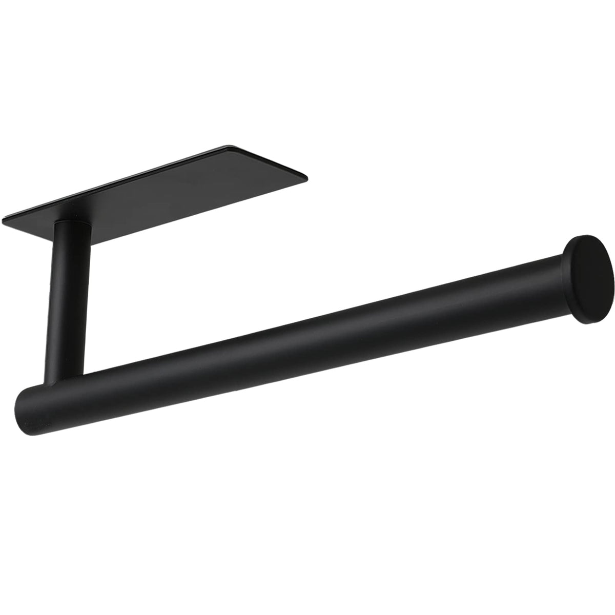 Theaoo Paper Towel Holder - Under Cabinet Paper Towel Holder For Kitchen, Adhesive Paper Towel Roll Rack For Bathroom Towel, Wal
