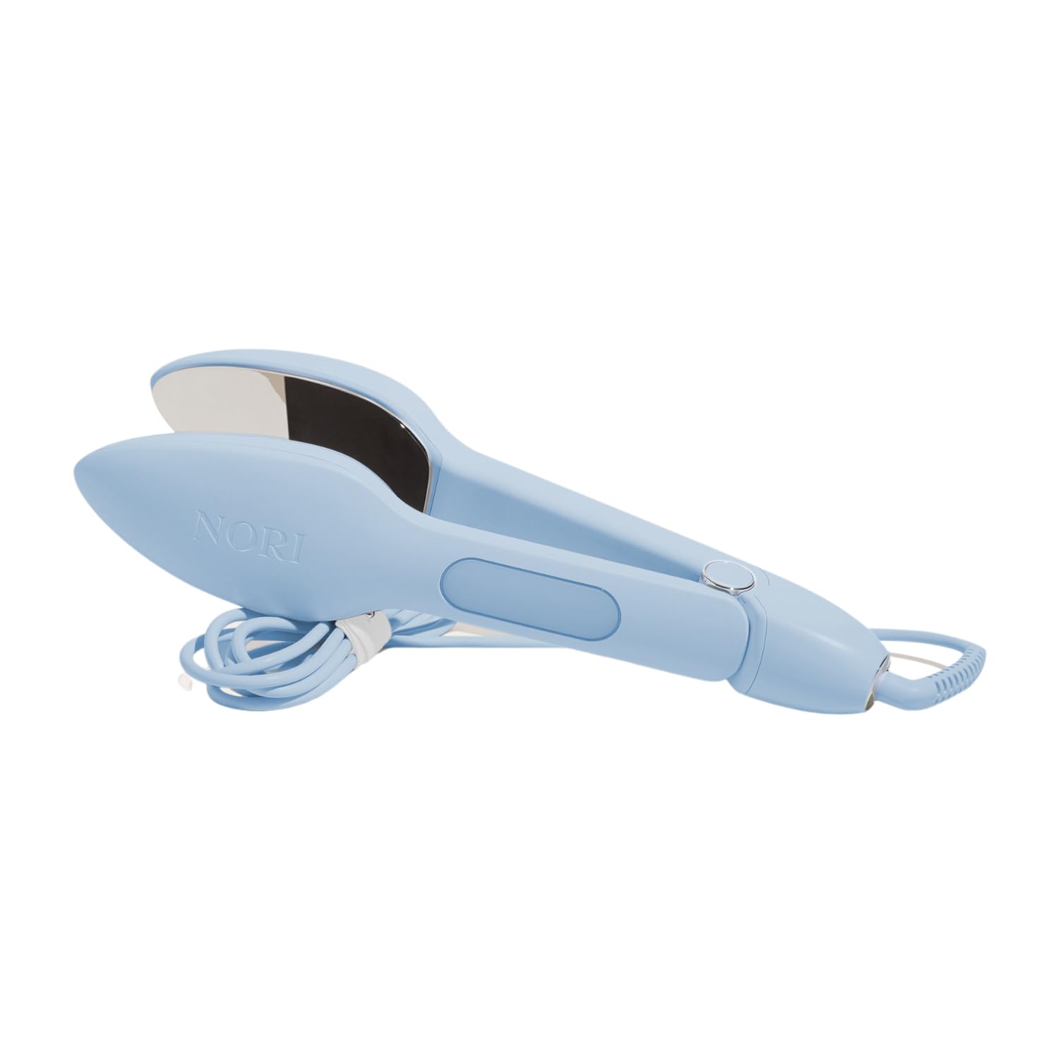 Nori Press Travel Steam Iron | Handheld Iron With Steam | No Ironing Board Required | Easy To Use W/ 6 Fabric Settings | Optiona
