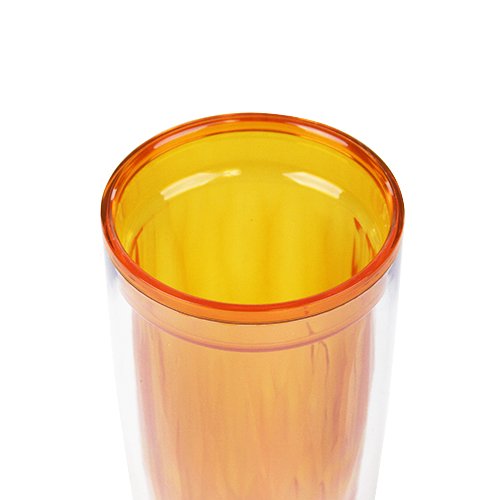 Simply Green Solutions Gemstone Double Wall 16Oz. -Hot Cold- Acrylic Travel Tumbler - Blue