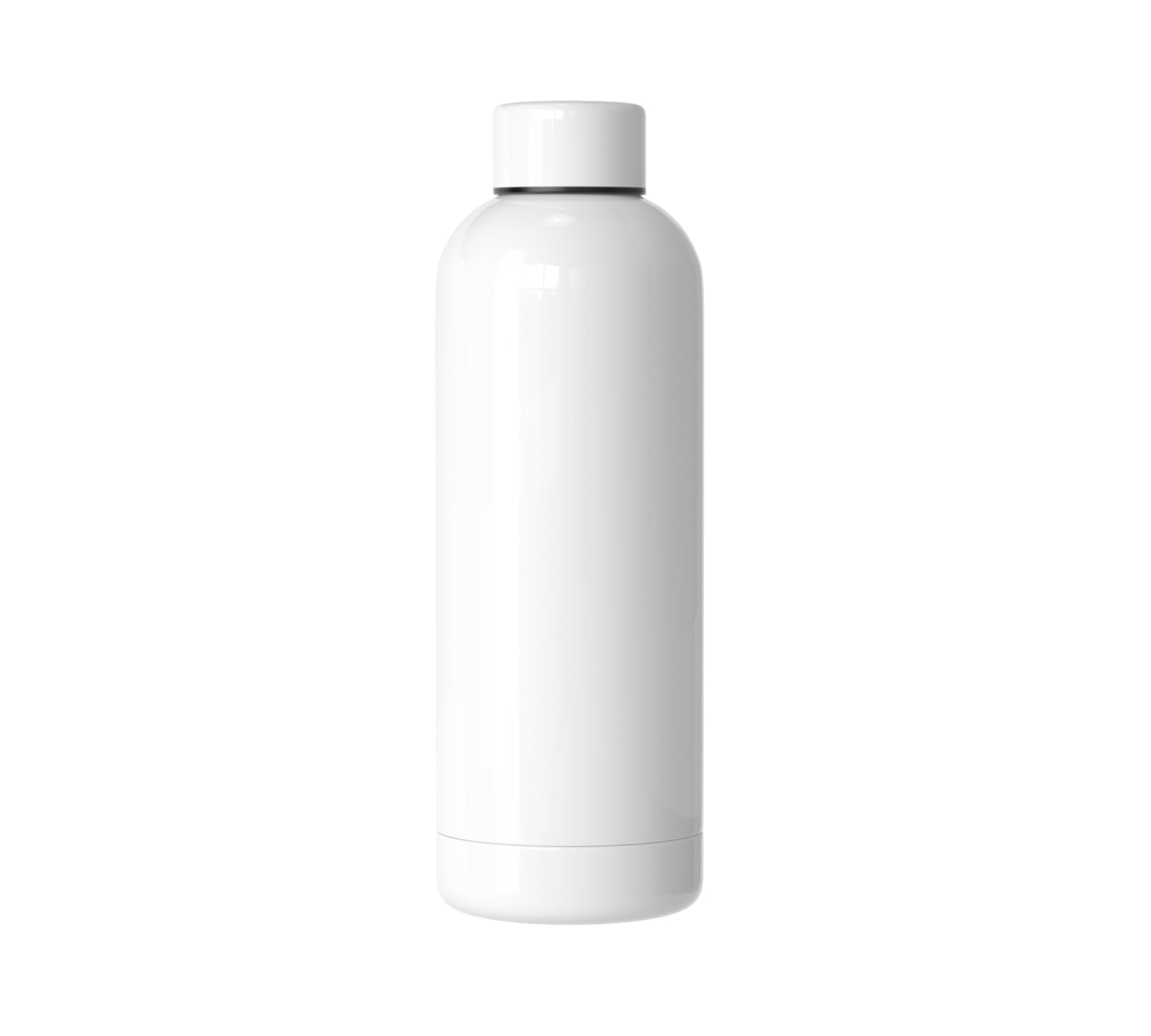 ZREGGUR 1Pack 17 oz Sublimation Water Bottle Blanks with Leakproof Lid