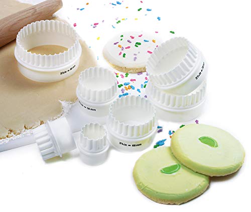 Norpro Deluxe 7-Piece Cutter Set, White