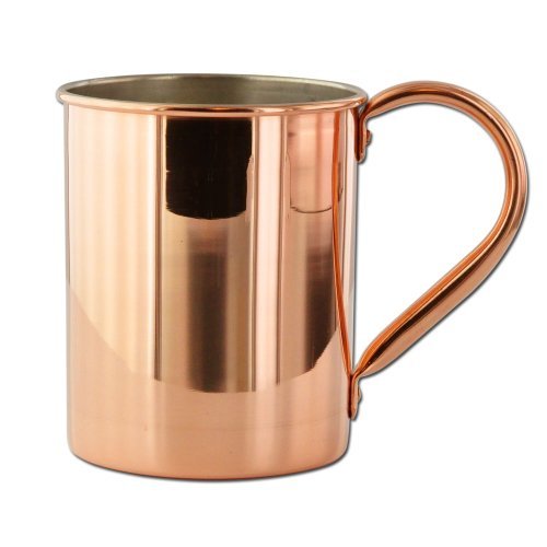 18Oz Tin-Lined Solid Copper Moscow Mule Mug By Paykoc Mm12081/Tin