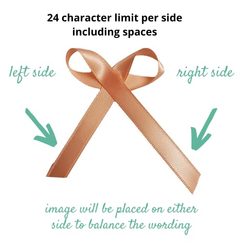 Personalized Ribbons, 25, Custom Ribbons, Bridal Shower Favor, Party Favors, Wedding Favor, Bridal Favor, Bridesmaids Gifts, Swe