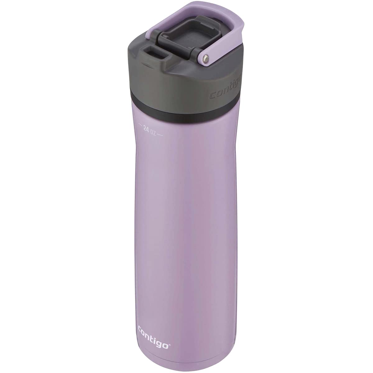 Contigo Cortland Chill 2.0 Insulated Water Bottle, 24oz Stainless Steel, AUTOSEAL Lid, Lavender