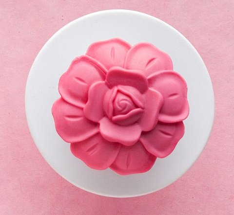 Ny Cake High Fashion Rose Lisa Mansour Silicone Mold, Multi