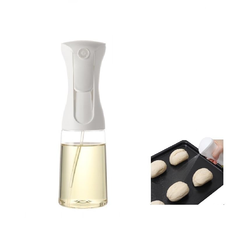 Mistifi oil spray 200ml PET food grade bottle Fine Mist Spray Bottle for Air Fryer, Olive Oil, Healthy Nonstick Frying, Commerci
