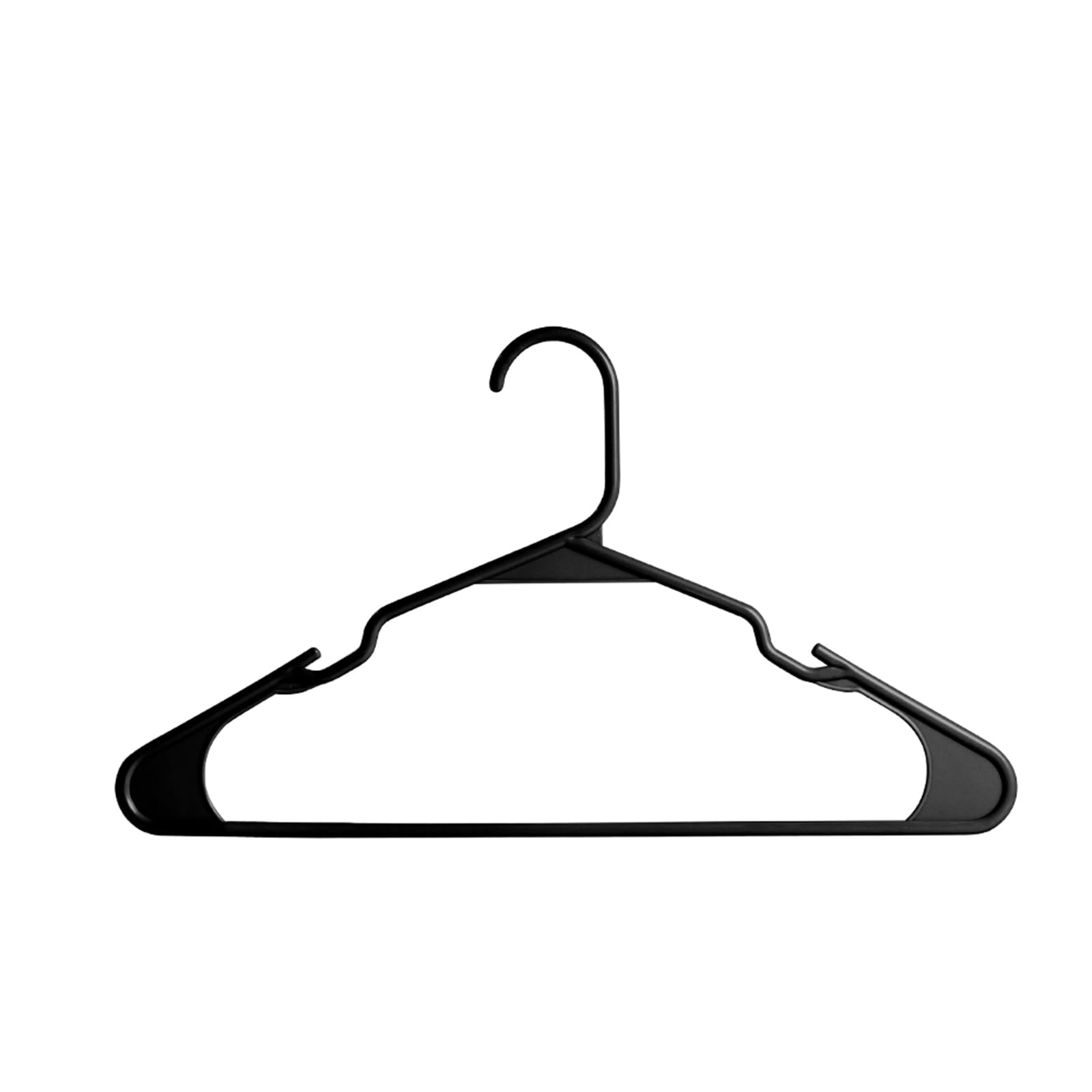 Softflame Plastic Hangers Clothes Hangers 20 Pack, Durable Hangers Space Saving For Everyday Standard Use And Dorm Room Essentia