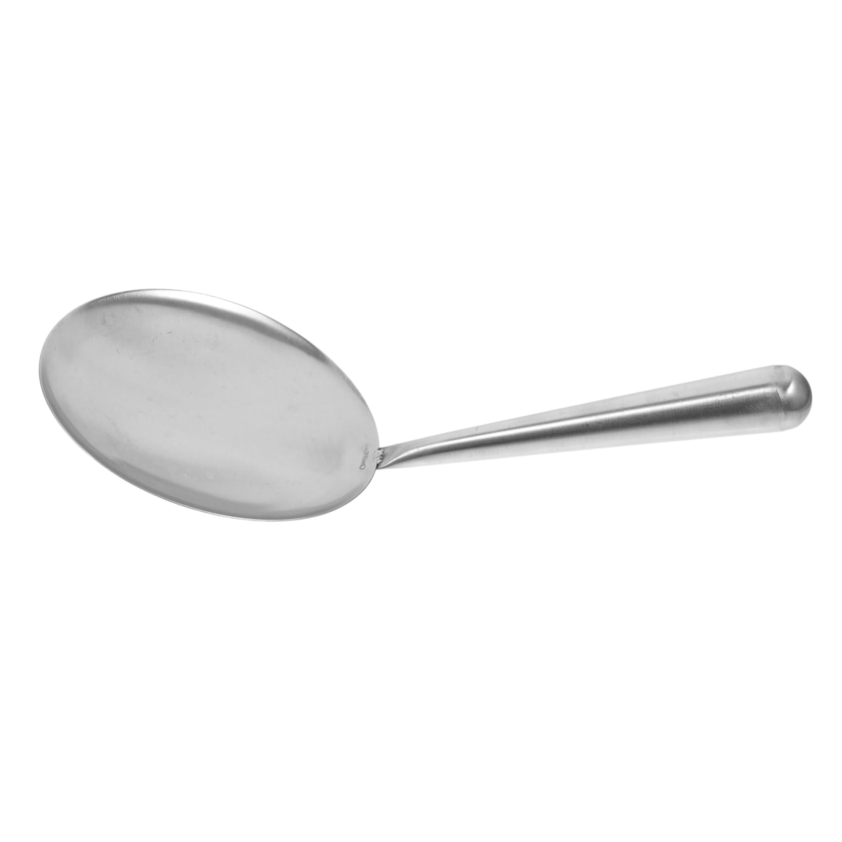 BESTOYARD Stainless Steel Tofu Brain Ladle Rice Maker Paddle Spoon with Ergonomic Design for Serving Tofu Rice and Desserts Kitc