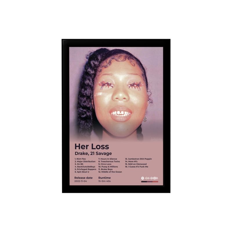 BLINKART 21 Savage(American Dream) Music Album Songs Poster Hanging Wall ArtWork PhotoFrames Art Home Bedroom Living Room Aesthe