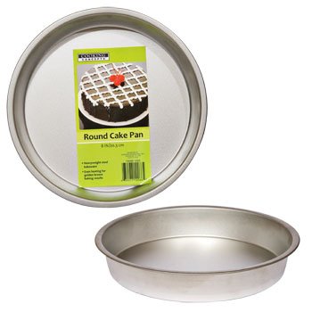 Round Cake Pan 8'' Fits In Toaster Oven!