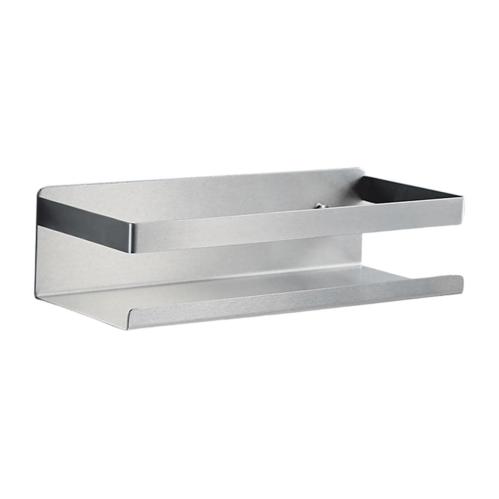 Vms India Stainless Steel Spice Jar Bottle Rack Holder For Kitchen Storage Mount L