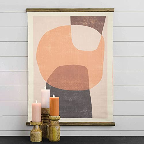 Main + Mesa Canvas Scroll Abstract Wall Decor