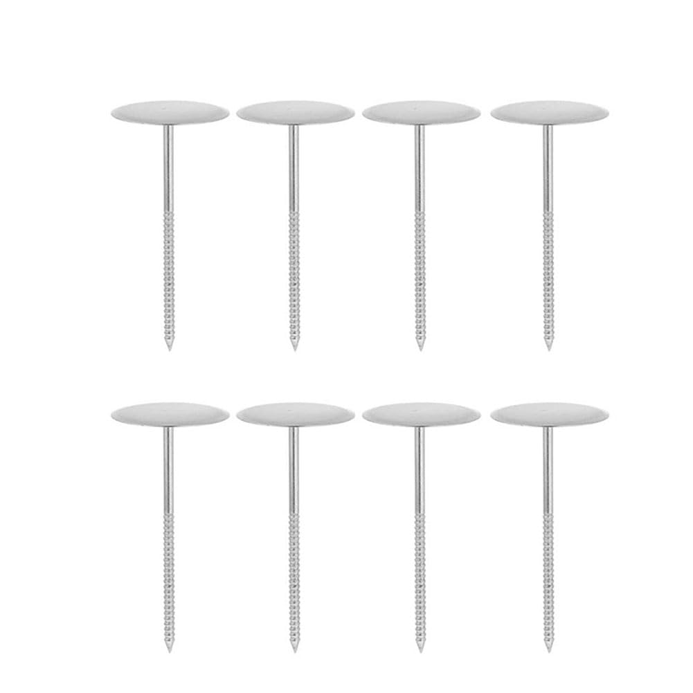 10Pcs 3.2Cm Stainless Steel Decorating Nails Cake Flower Nail Trays Holder Nail Flowers Making Tools Baking Heating Core Cake Fl