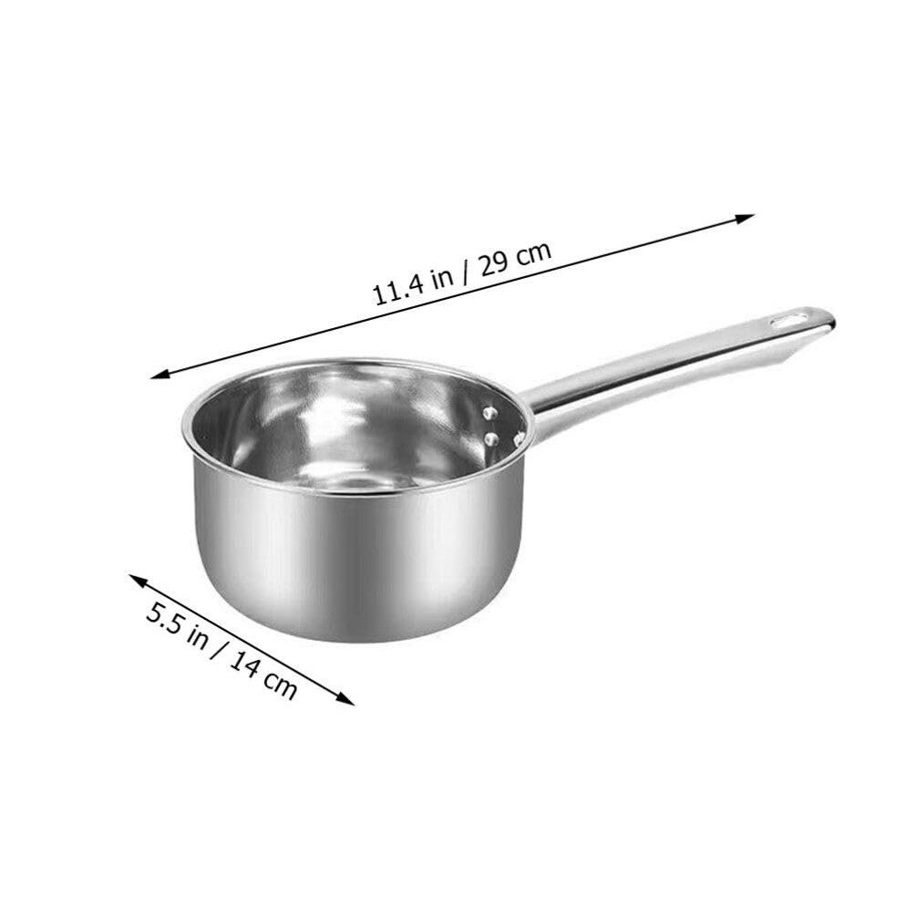 Kichvoe Stainless Steel Water Ladle Soup Stew Ladle Big Scoop Canning Ladle Hotel Canteen Ladle Bath Rinse Cup Garden Watering S
