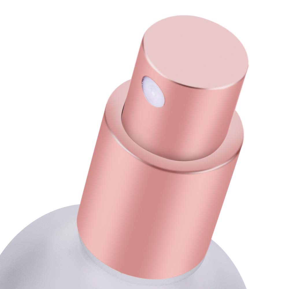 Hydior Small Glass Spray Bottle, Perfume Atomizer, Fine Mist Spray, 3.4Oz, 2 Pack