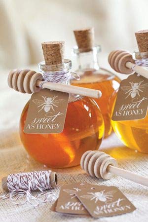 Nakpunar 6 Pcs Spherical Glass Bottles With Glass Stoppers (6, 8.5 Oz Clear W/Glass Stopper)