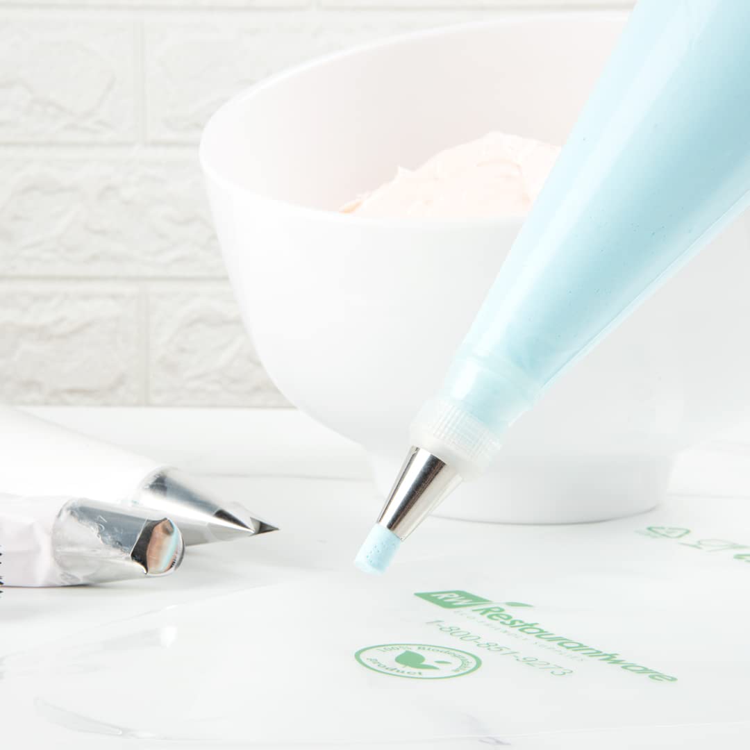 Restaurantware Pastry Tek Piping Tip 1 Open Star Decorating Tip - #13 Dent-Resistant Stainless Steel Icing Tip Dishwasher-Safe D
