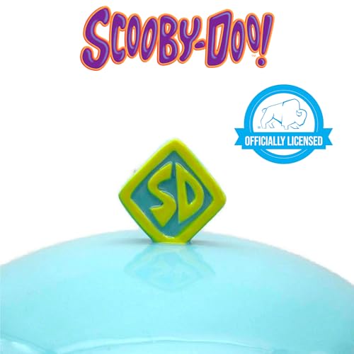 Silver Buffalo Scooby Doo Scooby Snacks Large Canister Ceramic Cookie Jar, 9.5(Height) X 7(Diameter)